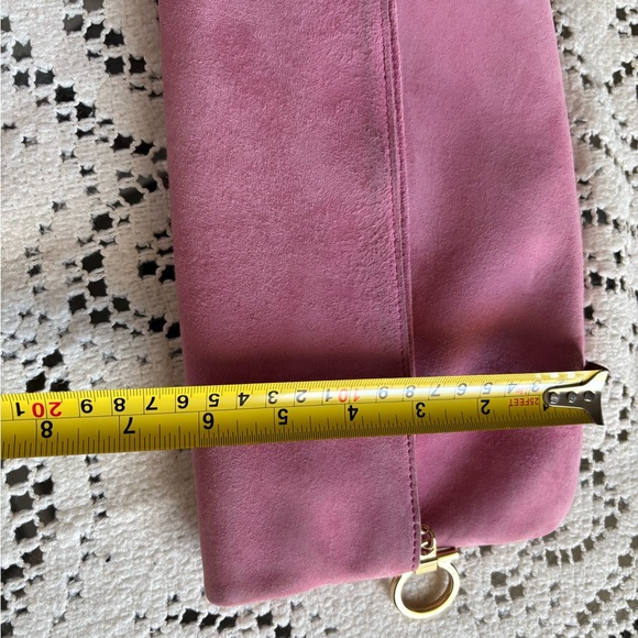 Salvatore Ferragamo “Masa” Suede Clutch - Picture 16 of 16